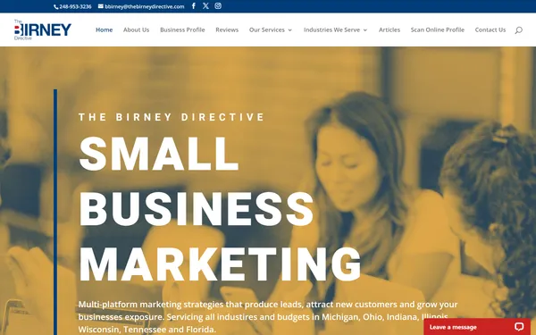 img of B2B Digital Marketing Agency - The Birney Directive